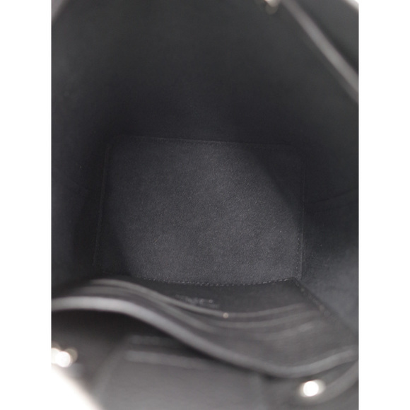 Louis Vuitton Nano LockMe Bucket Shoulder Bag Black - Picture 3 of 9